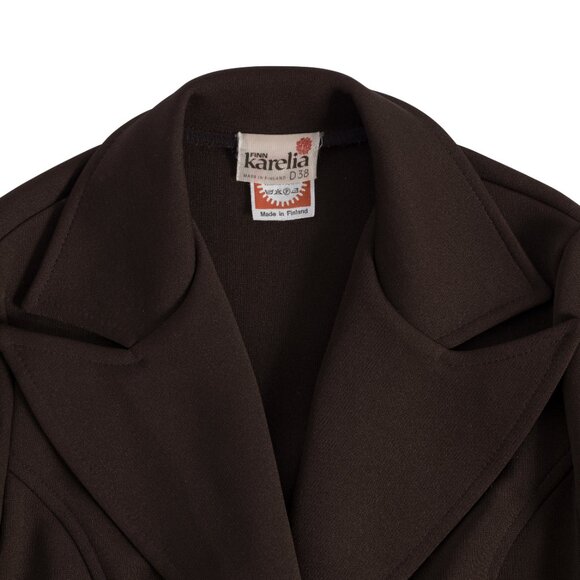 Finn Karelia (Finland) Finnlene Double Knit Wide Peak Riding Jacket : M - Picture 2 of 8